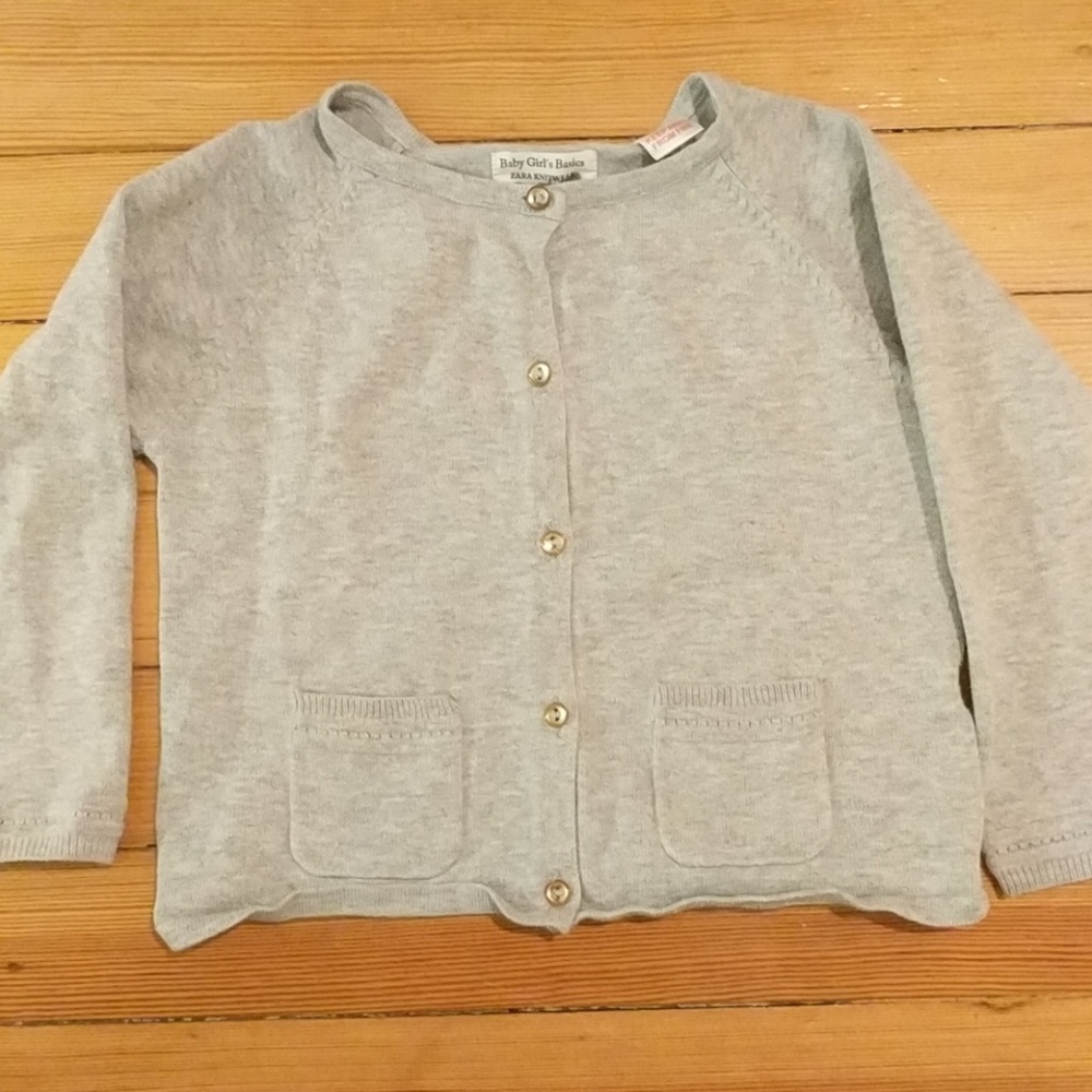 Zara grey cardigan